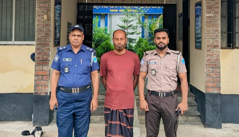 সালথায় আওয়ামী লীগ নেতা গ্রেপ্তার